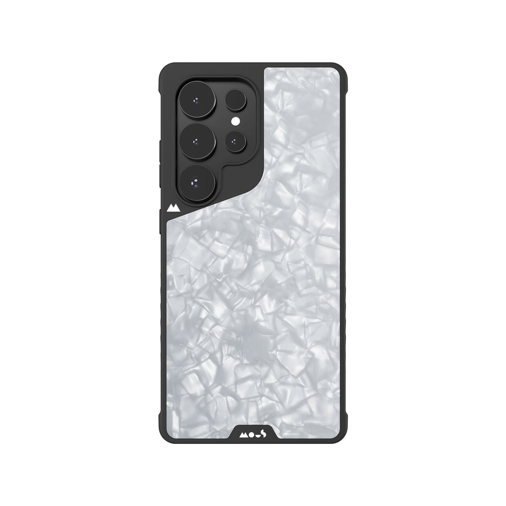 Silver Pearl Protective Phone Case - Limitless