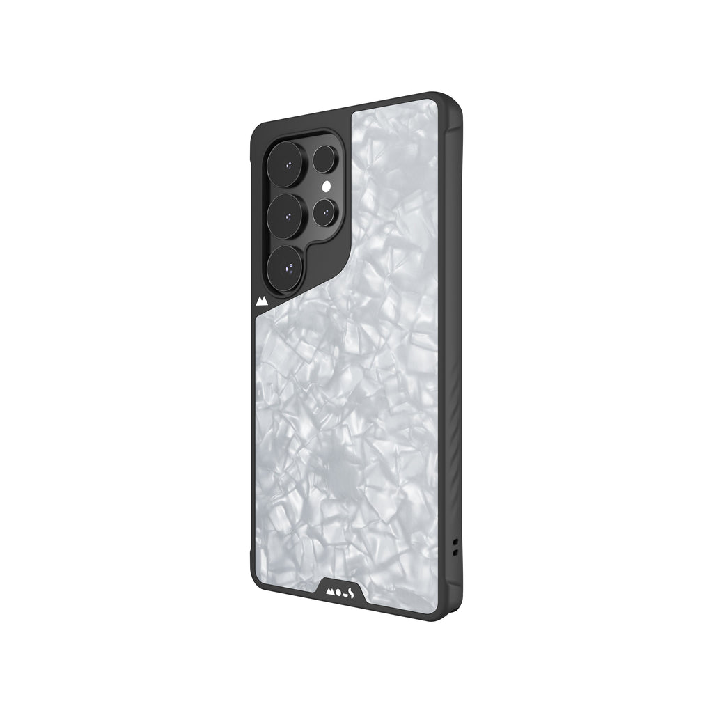 Silver Pearl Protective Phone Case - Limitless