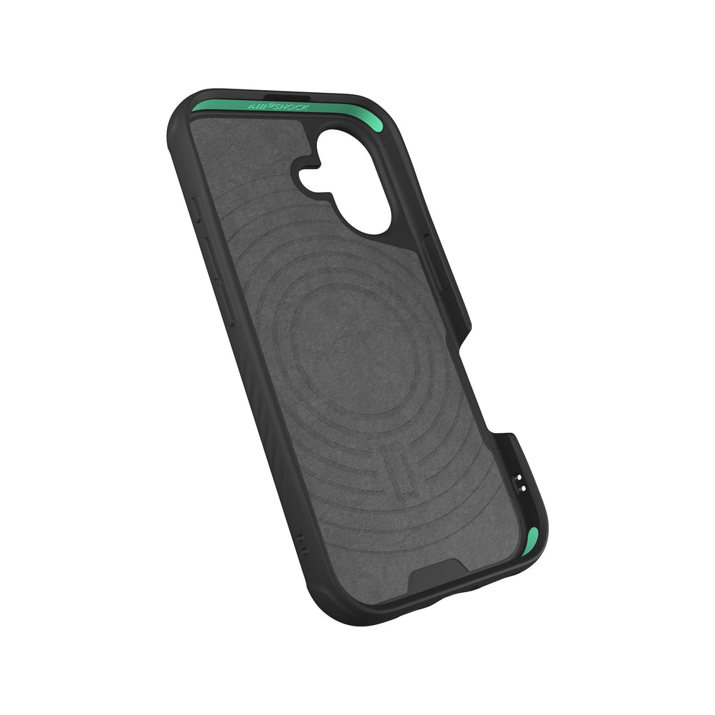 Black Leather Protective Phone Case - Limitless