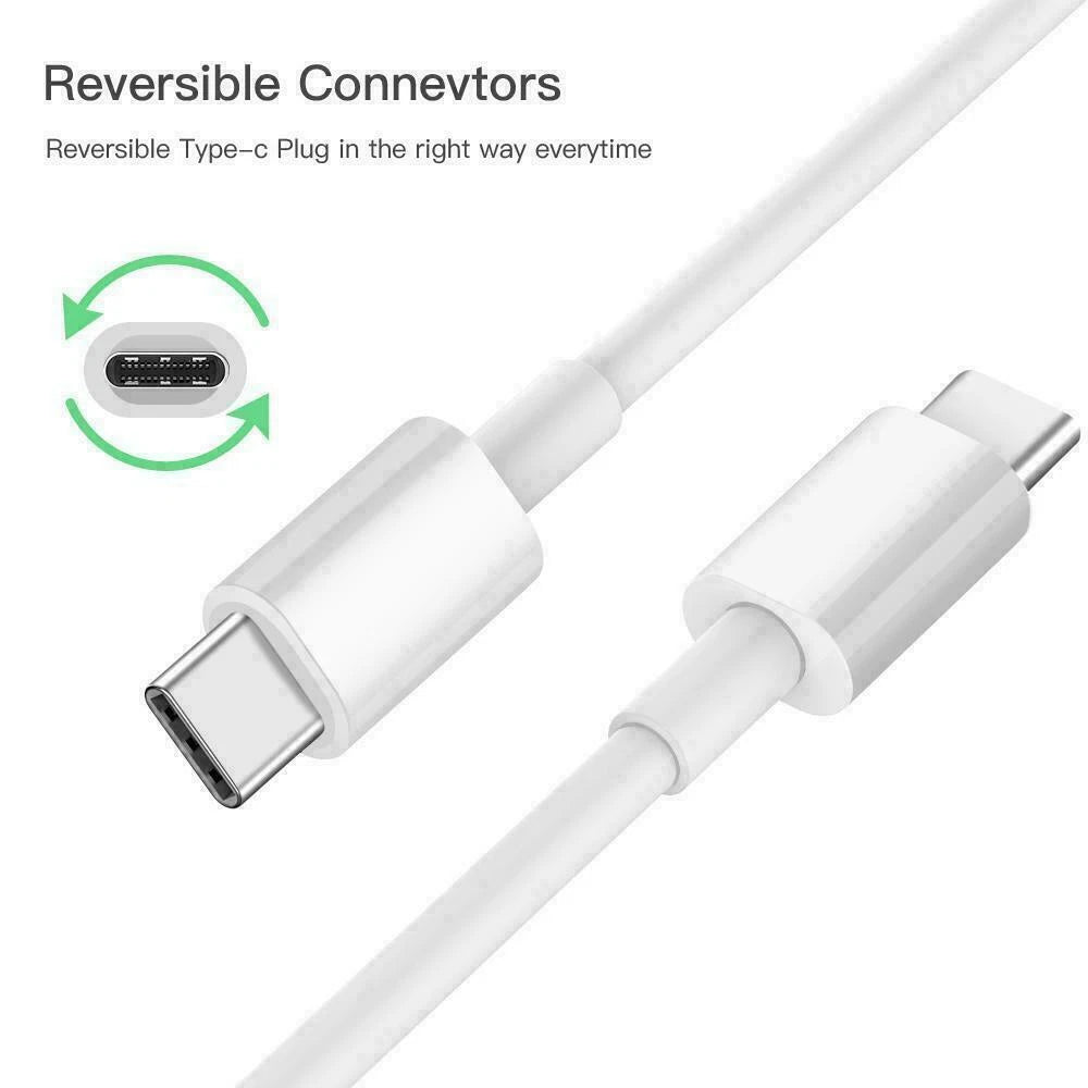 USB-C to USB C Type-C Fast Charging Data SYNC Charger Cable Cord 3/6/10FT lot