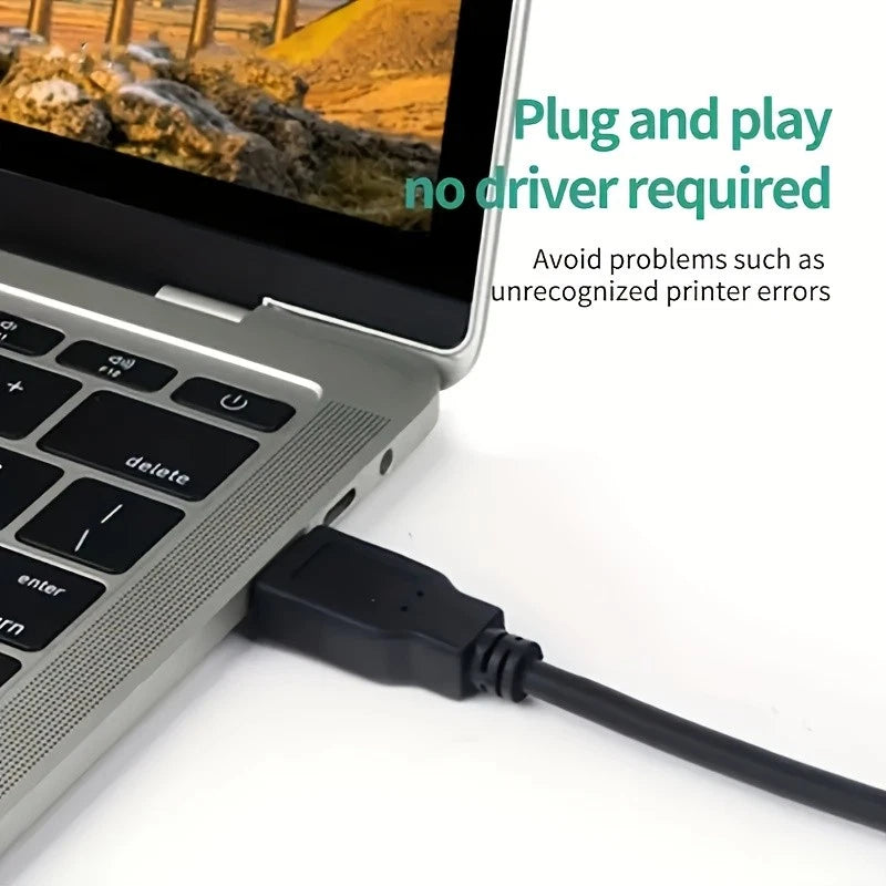 NEW USB 2.0 A TO B High Speed Printer Scanner Premium Cable Cord 1.5m