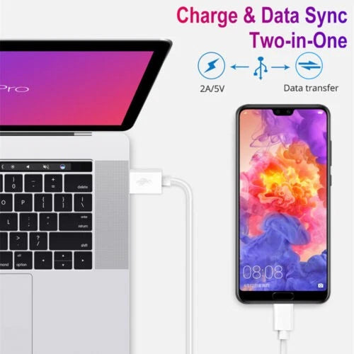USB Type C Data Cable 5A Fast Charging USB-A to USB-C Charger lot Cord For Phone