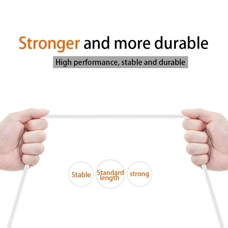 For iPhone 16 USB Type C Data Cable 5A Fast Charging USB-A to USB-C Charger Cor