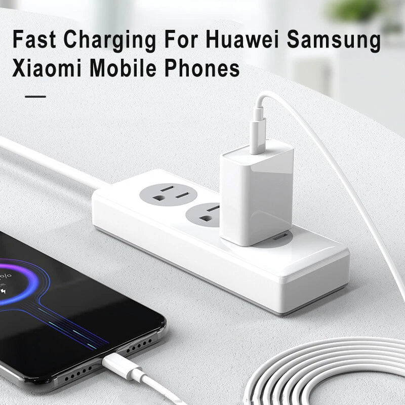 For iPhone 16 USB Type C Data Cable 5A Fast Charging USB-A to USB-C Charger Cor