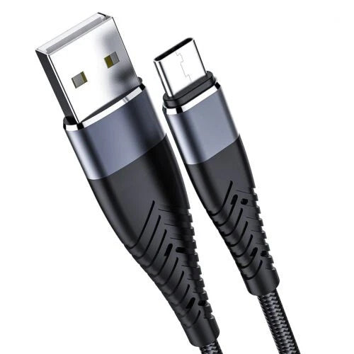 Heavy Duty Braided USB C Type-C Fast Charging Data Sync Charger lot Long Cord