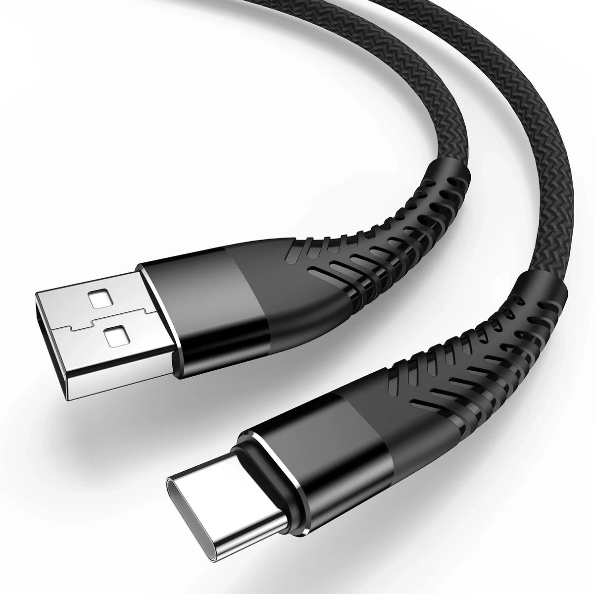 120w Super Fast USB Type-C Charging Braid Phone Charger Lead with Display LOT