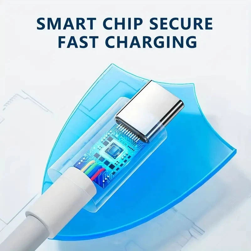 For iPhone 16 USB Type C Data Cable 5A Fast Charging USB-A to USB-C Charger Cor